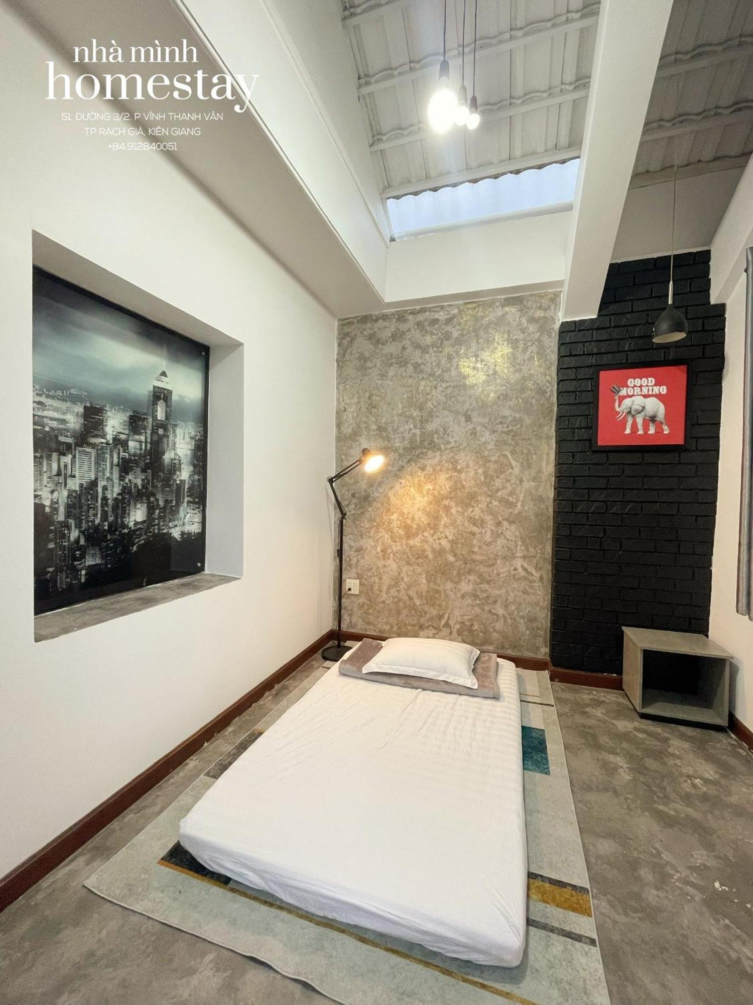 Nha Minh Homestay Rach Gia Exterior foto