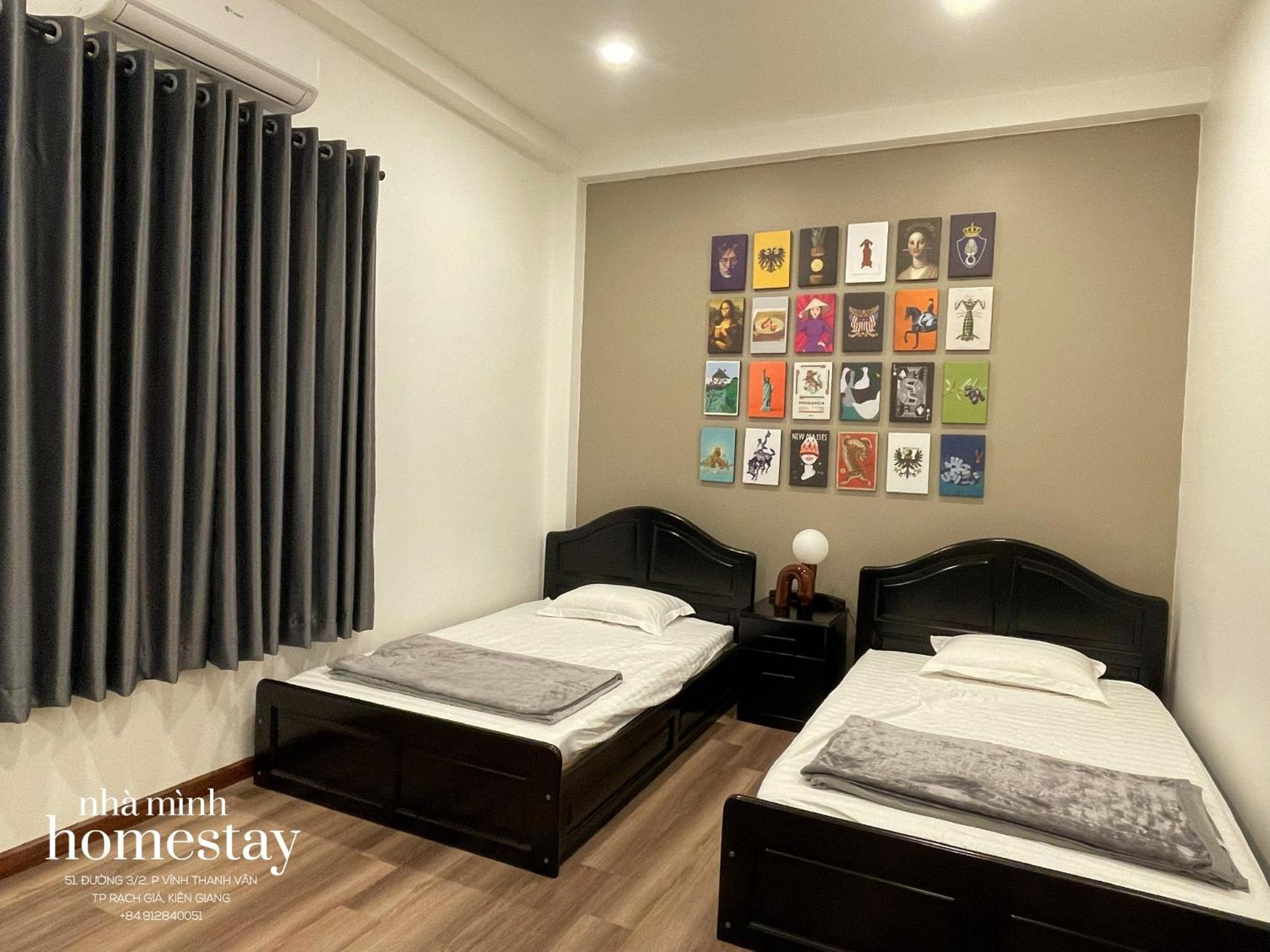 Nha Minh Homestay Rach Gia Exterior foto